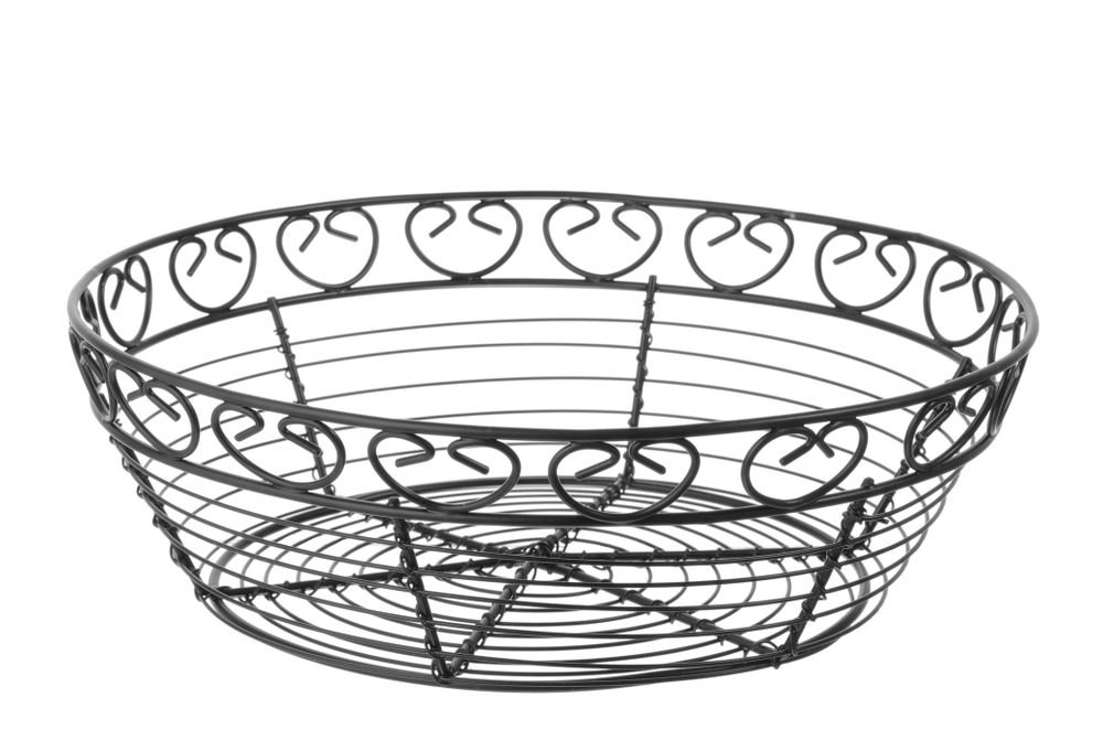 Drahtkorb Deco, rund, HENDI, ⌀250x(H)80mm