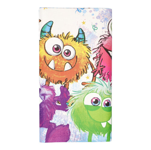765 Tischdecke, Papier 120 cm x 180 cm "Funny Monsters"