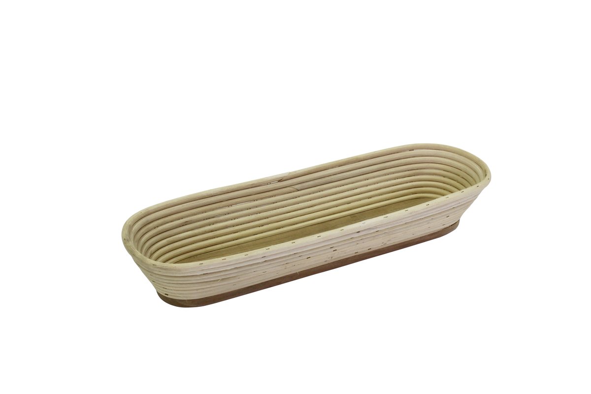 Brotform / Gärkorb, lang, runder Kopf Brotform / Gärkorb, lang, runder Kopf