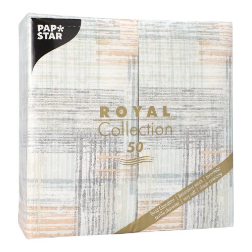 50 Servietten "ROYAL Collection" 1/8-Falz 40 cm x 40 cm "Modern" 12500 Servietten "ROYAL Collection" 1/8-Falz 40 cm x 40 cm "Modern"