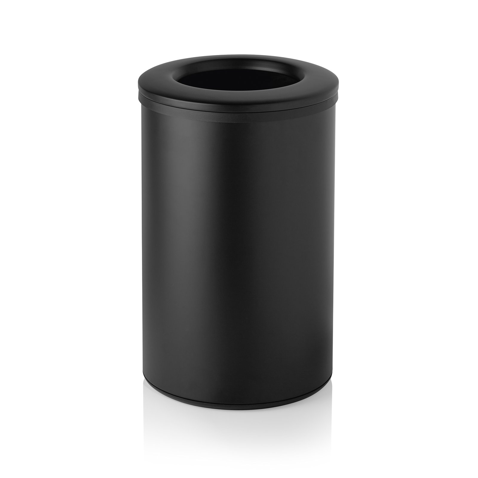 Abfalleimer, Ø 35,5 cm, 40 ltr., schwarz