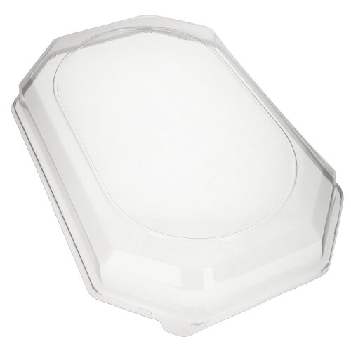 400 Deckel für Servierplatten, PET 54 cm x 35 cm x 6,3 cm transparent