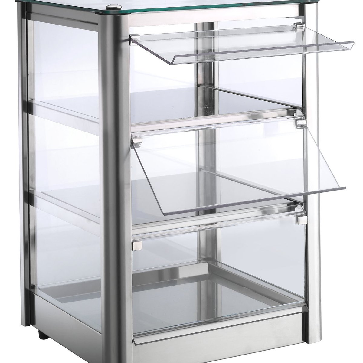 Backwaren-Warmhaltevitrine Cube 3 Selbstbedienung