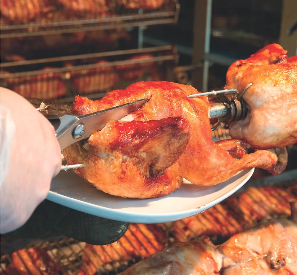 Geflügelschere, Schwarz, (L)240mm