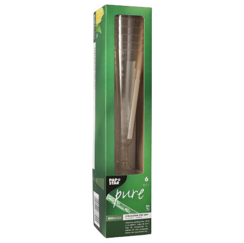 2880 Stiel-Gläser für Sekt, PLA "pure" 0,1 l Ø 5,5 cm · 16,5 cm glasklar mit glasklarem Fuß