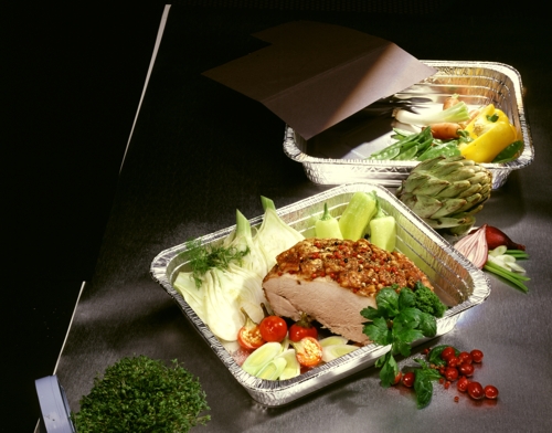 120 Gastronorm-Behälter, Alu eckig 8,5 l 8 cm x 32,6 cm x 52,7 cm 1/1