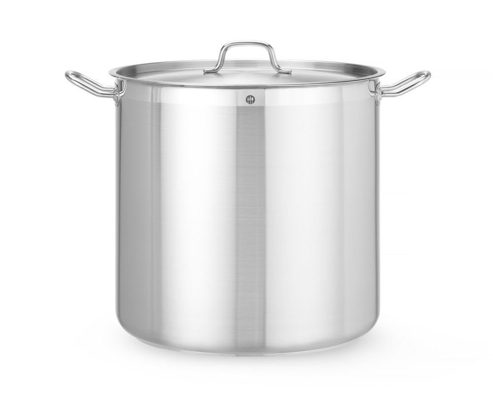 Kochtopf, hoch - mit Deckel, HENDI, Profi Line, 50L, ⌀400x(H)400mm