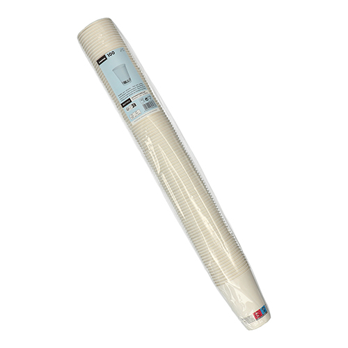 22500 Automatenbecher, Pappe "To Go" 0,18 l Ø 7 cm · 9,2 cm weiss