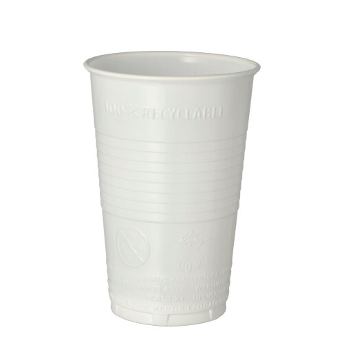 37500 Trinkbecher, PP 0,3 l Ø 7,8 cm · 11,3 cm weiss