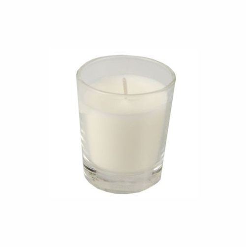 2304 Glas mit Wachsfüllung Ø 56 mm · 67 mm weiss