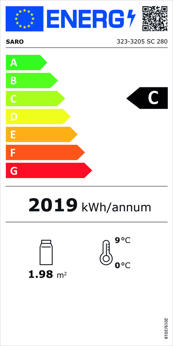 Kühlvitrine217Liter,ModellSC280
