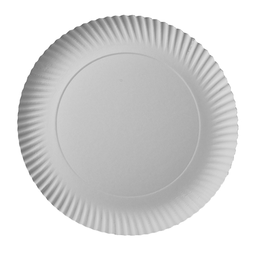7200 Teller, Pappe "pure" rund Ø 29 cm · 2 cm weiss