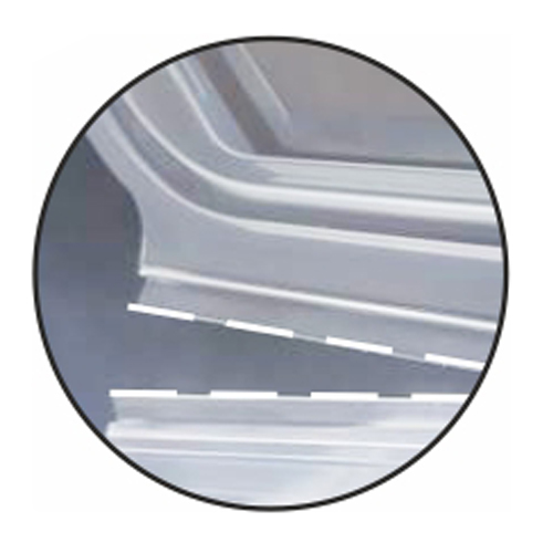 500 Verpackungsbecher mit Klappdeckeln, PP 8-eckig 250 ml 2,8 cm x 11 cm x 11 cm transparent 6000 Verpackungsbecher mit Klappdeckeln, PP 8-eckig 250 ml 2,8 cm x 11 cm x 11 cm transparent