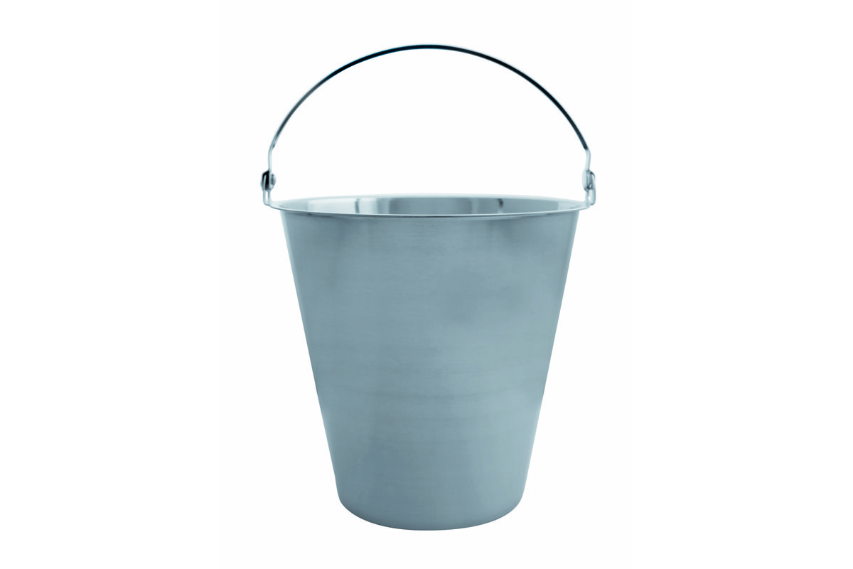 Eimer, Edelstahl - 15,0 L