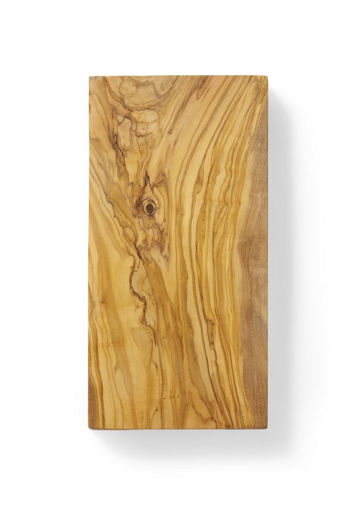 Schneide- und Servierbrett aus Olivenholz, HENDI, 300x150x(H)18mm