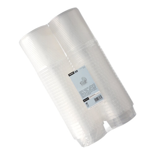 2800 Feinkostbecher, PP 300 ml Ø 11,8 cm · 5,1 cm transparent mit Originalitätsverschluss