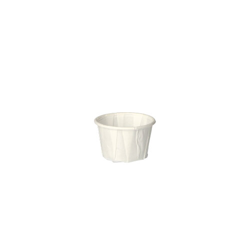 120000 Dressingbecher, Papier "pure" rund 25 ml Ø 4,4 cm · 2,8 cm weiss