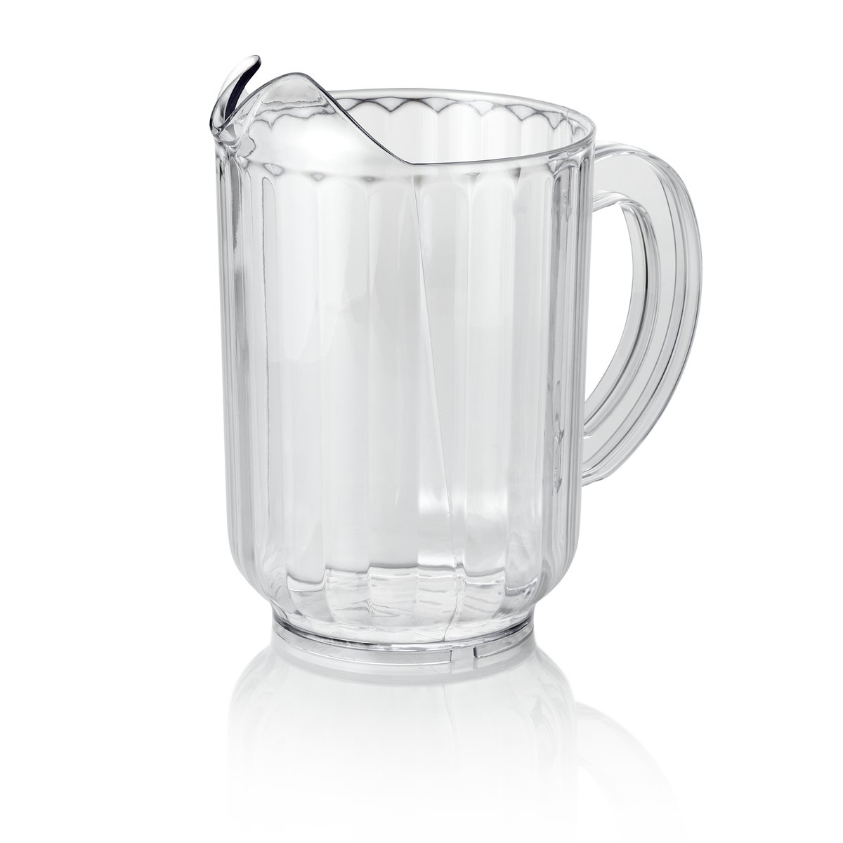 Krug mit Eislippe, 0,95 ltr., Ø 10 cm, (H) 15 cm Krug mit Eislippe, 1,8 ltr., Ø 12,5 cm, (H) 18 cm