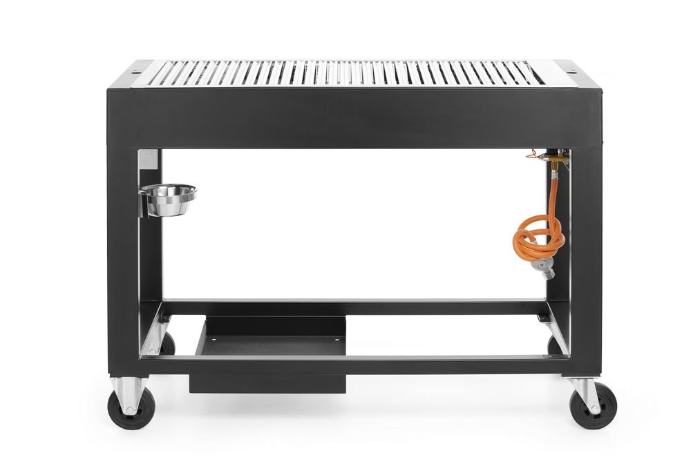 Gasgrill Tampa, HENDI, Schwarz, 10kW, 1260x580x(H)900mm Gasgrill Tampa, HENDI, Schwarz, 10kW, 1260x580x(H)900mm