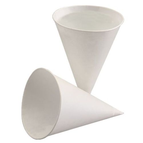 5000 Spitzbecher, Zuckerrohrpapier 150 ml Ø 8,5 cm · 11,5 cm weiss 40000 Spitzbecher, Zuckerrohrpapier 150 ml Ø 8,5 cm · 11,5 cm weiss