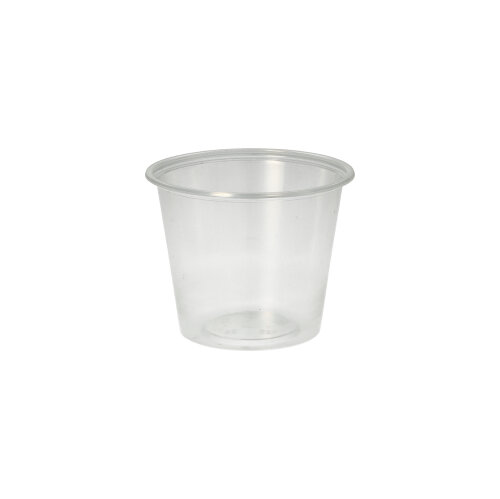 36000 Dressingbecher, PP rund 125 ml Ø 7,1 cm · 5,7 cm transparent
