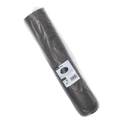 18000 Dom-Deckel, PS "To Go" rund Ø 9 cm · 2,4 cm schwarz