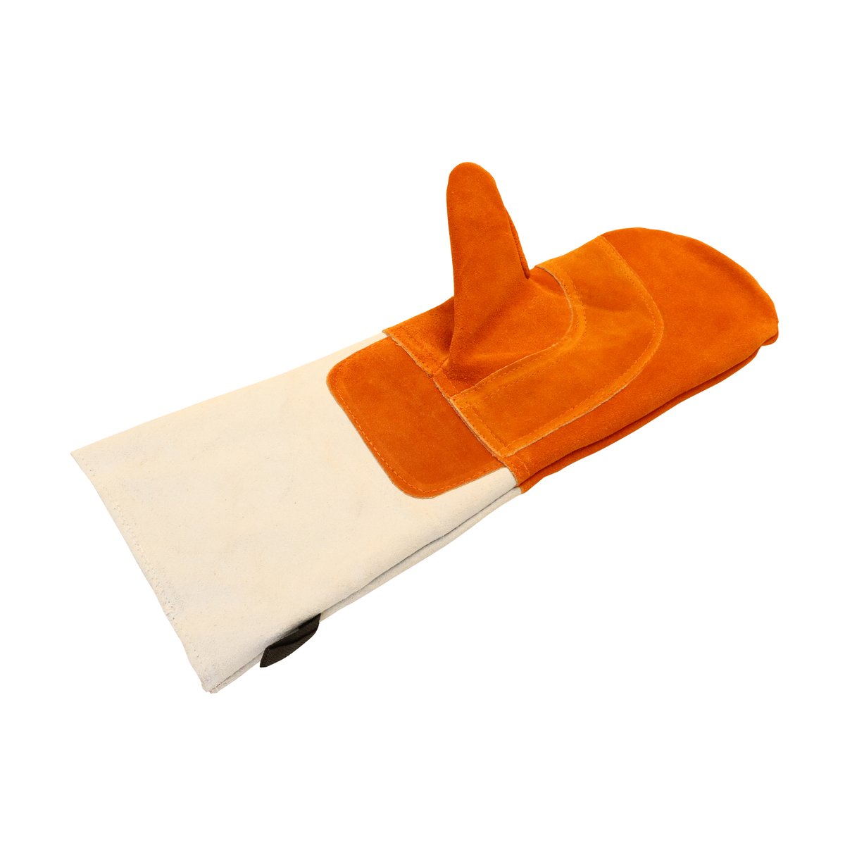 Leder Backhandschuhe gefüttert
