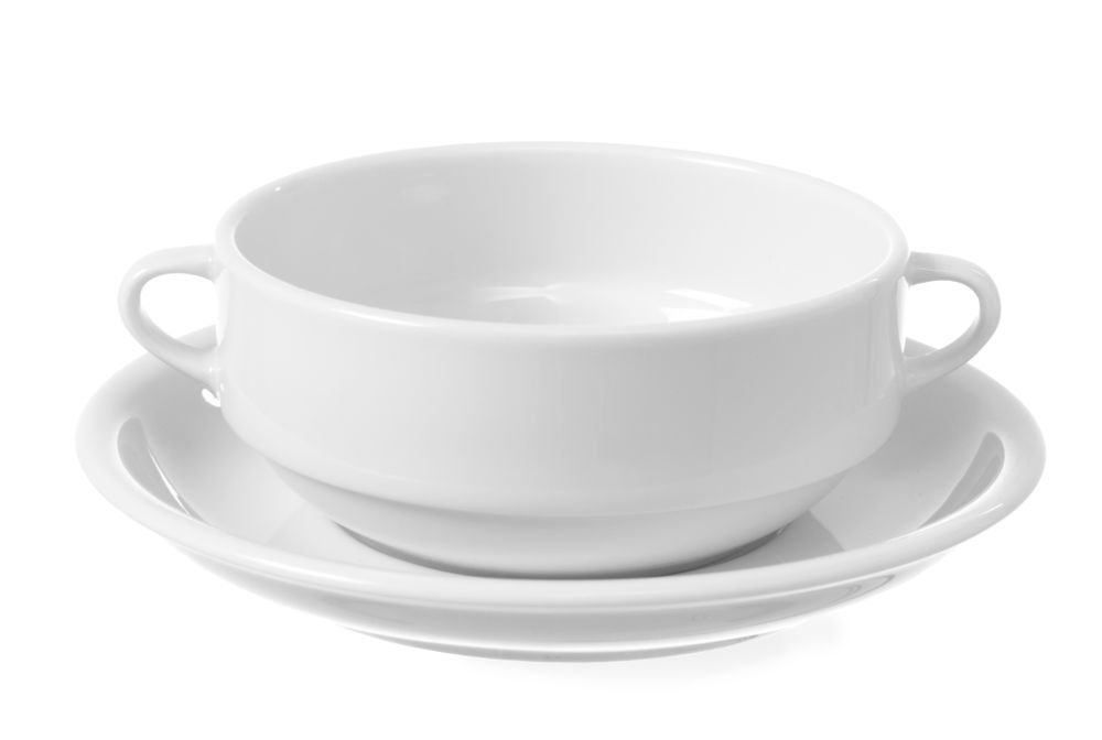 Untertasse für Suppenschale, HENDI, Weiß, ⌀170mm