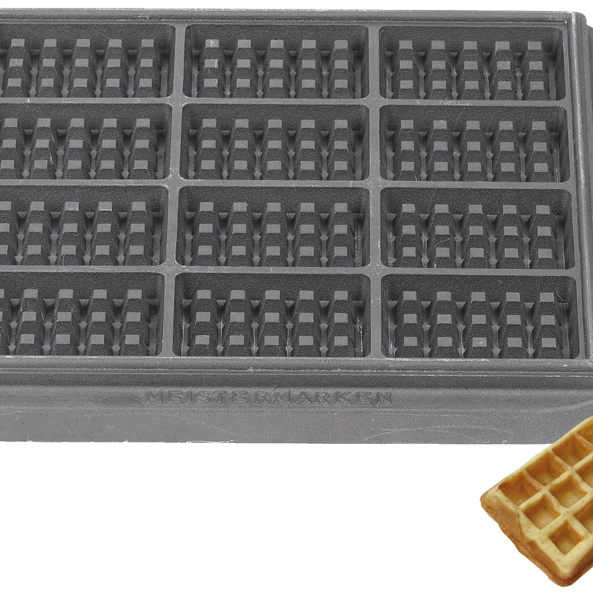 Backplatte Rahmwaffel für Tartlet-Basisgerät