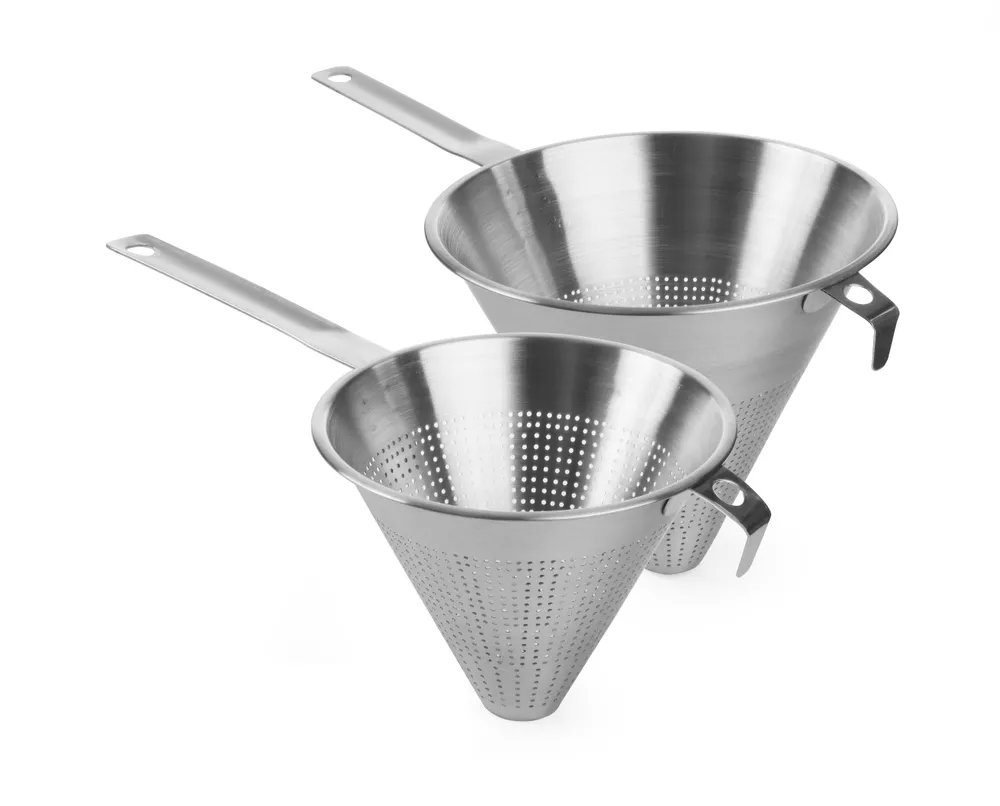 Spitzsieb mit Randhalterung, 435x235x(H)220mm