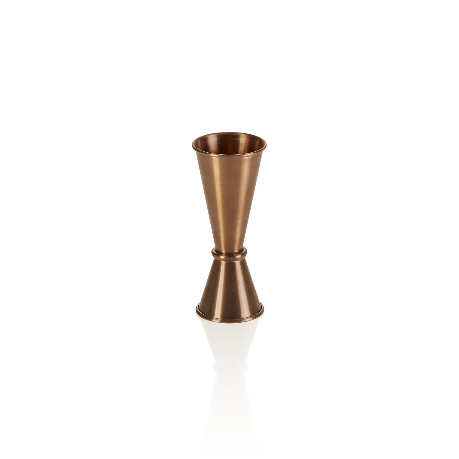 Jigger, Ø 4,5 cm, Höhe 11,5 cm, 2,5/5 cl, bronze Jigger, Ø 4,5 cm, Höhe 11,5 cm, 2,5/5 cl, bronze