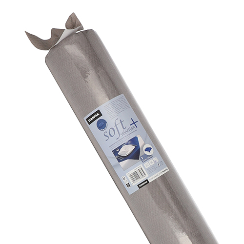 48 Tischdecke, stoffähnlich, Vlies "soft selection plus" 25 m x 1,18 m grau