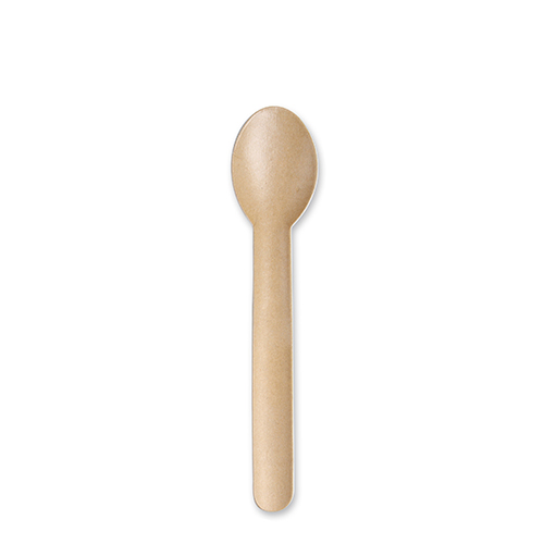 38400 Kaffeelöffel, Papier "pure" 13 cm natur