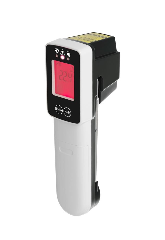 Infrarot-Thermometer mit Sonde, HENDI, 39x53x(H)158mm