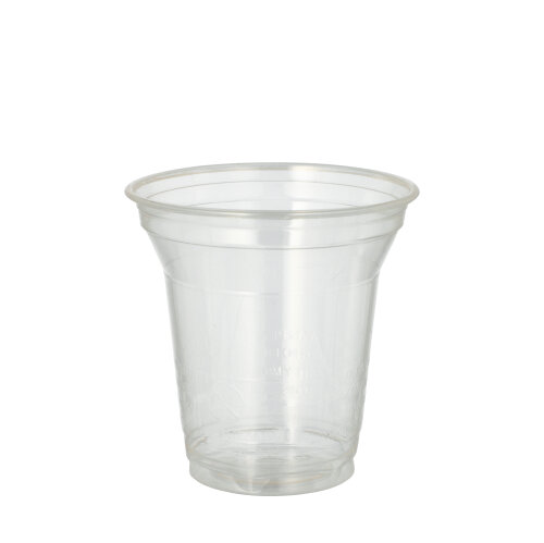 1280 Kaltgetränkebecher, PLA "pure" 0,2 l Ø 9,5 cm · 9,59 cm glasklar 23040 Kaltgetränkebecher, PLA "pure" 0,2 l Ø 9,5 cm · 9,59 cm glasklar