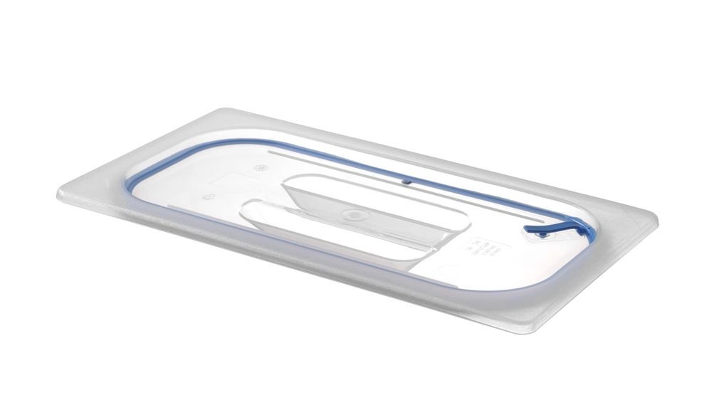 Gastronorm Deckel, luftdicht verschließbar, HENDI, GN 1/3, Transparent, 325x176mm