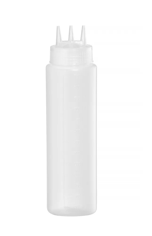 Spenderflasche für Saucenwärmer, 0,65L, Transparent, ⌀68x(H)247mm Spenderflasche für Saucenwärmer, 0,65L, Transparent, ⌀68x(H)247mm