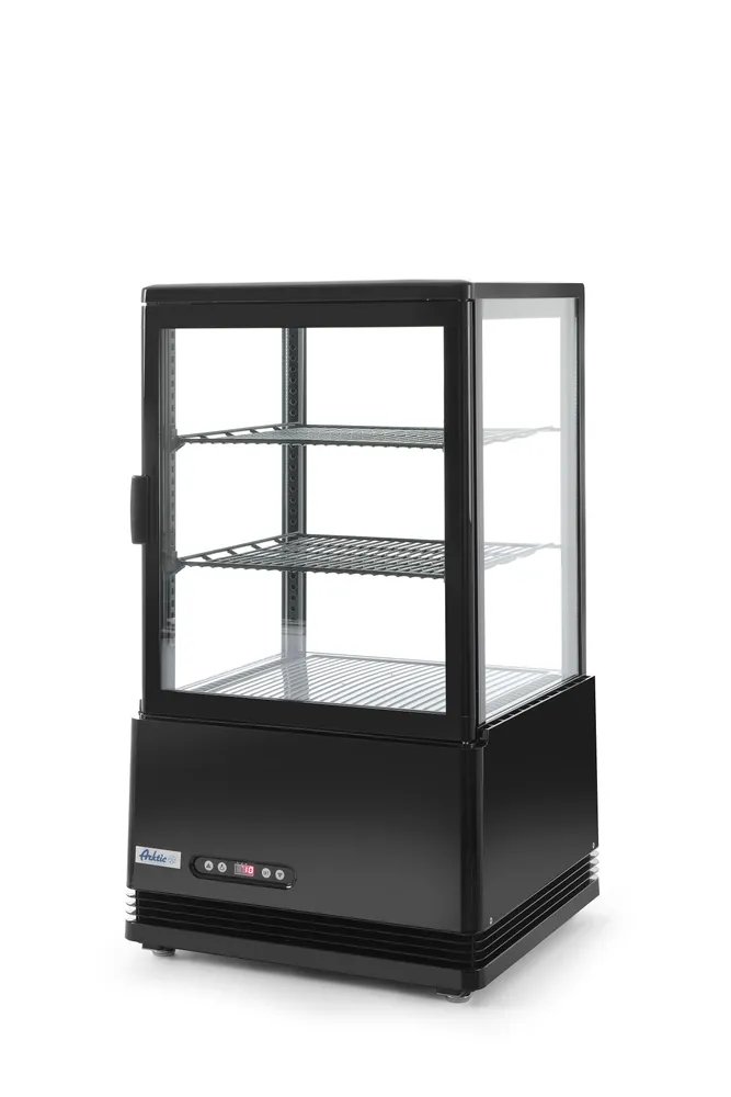 Aufsatz-Kühlvitrine 58 Liter, Arktic, schwarz, 230V/170W, 452x406x(H)830mm Aufsatz-Kühlvitrine 58 Liter, Arktic, schwarz, 230V/170W, 452x406x(H)830mm