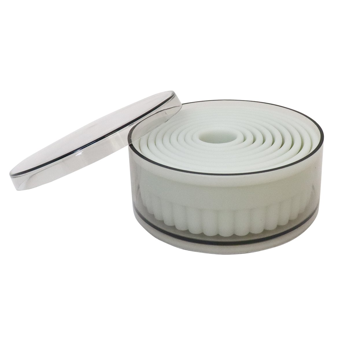 Ausstechersatz rund, gezackt