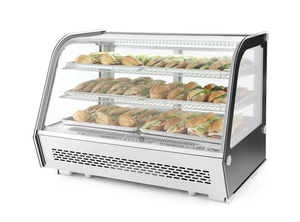 Aufsatz-Kühlvitrine, Arktic, 160L, 230V/160W, 885x570x(H)680mm