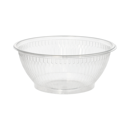 300 Salatschalen, R-PET rund 1 l Ø 18 cm · 7,5 cm glasklar