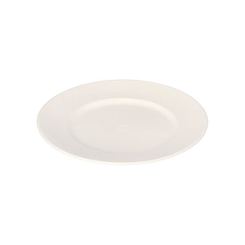 24000 Teller Zuckerrohr "pure" rund Ø 14,5 cm · 1,2 cm weiss "Cella"