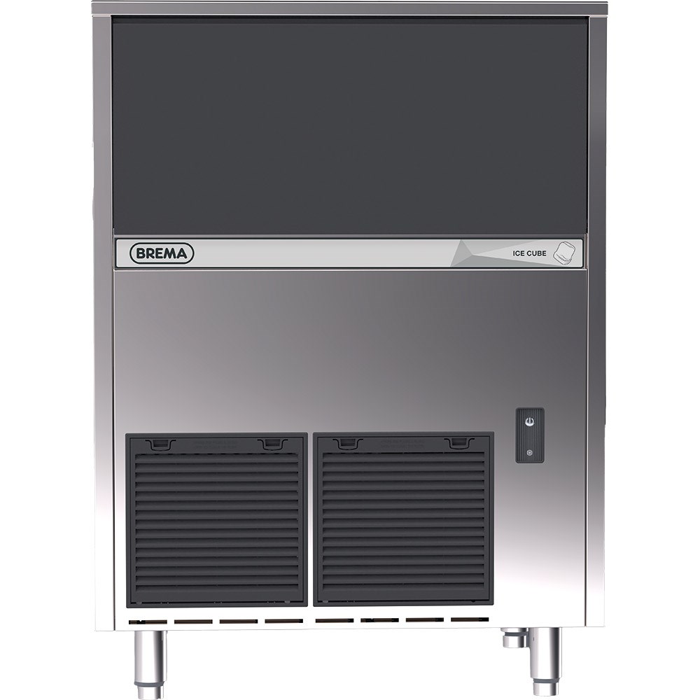 BREMA Eiswürfelbereiter luftgekühlt, 80kg/24h, Abmessung 738 x 600 x 1030 mm (BxTxH) BREMA Eiswürfelbereiter luftgekühlt, 80kg/24h, Abmessung 738 x 600 x 1030 mm (BxTxH)