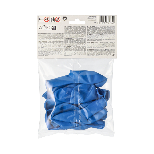 10 Luftballons Ø 25 cm blau 33600 Luftballons Ø 25 cm blau