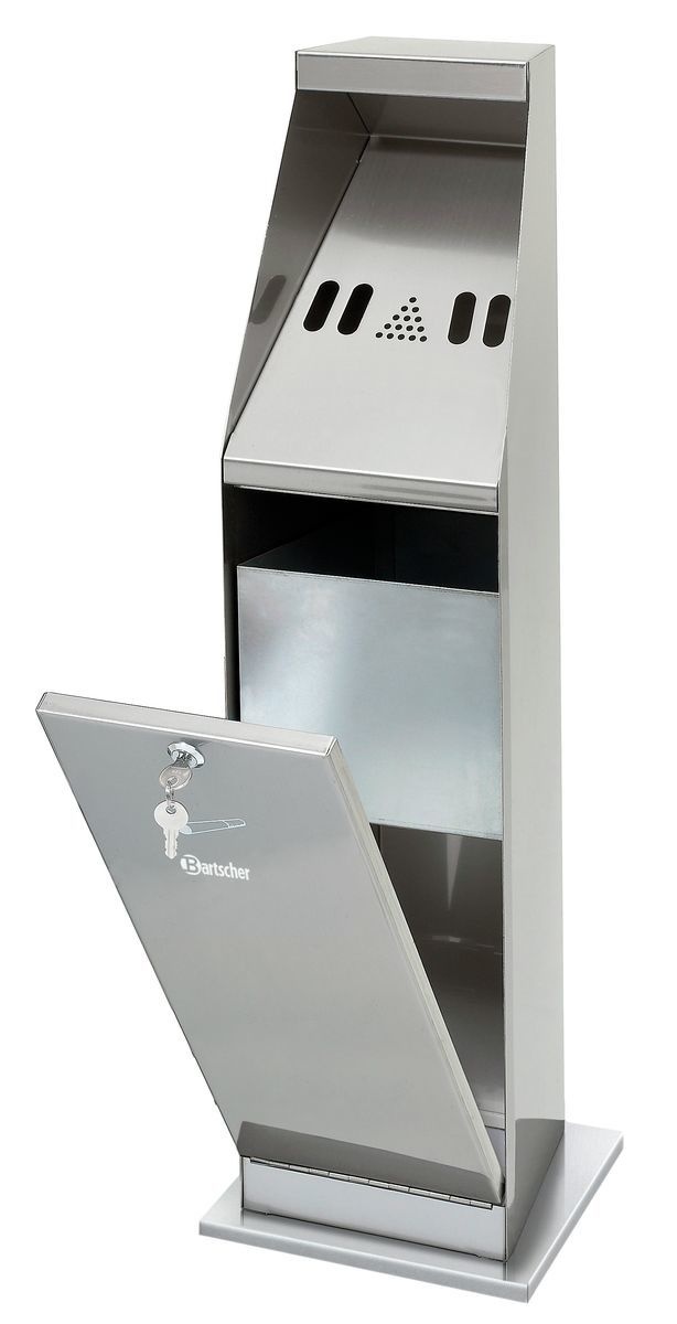 Standascher, silber