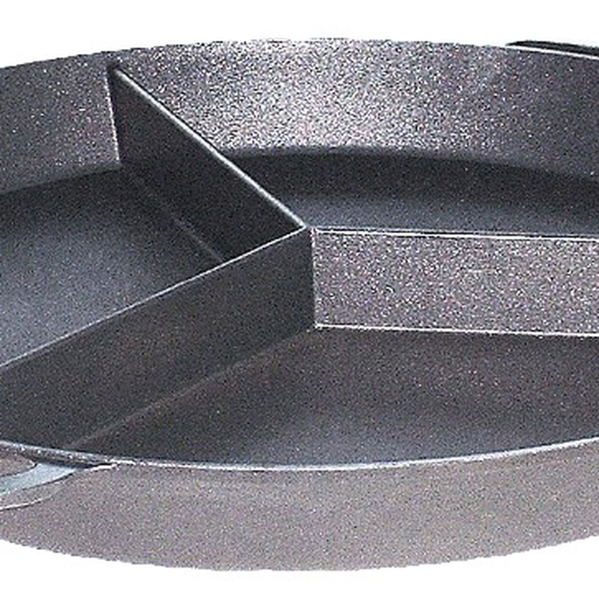 Großraumpfanne Ø 800 mm mit 3-Teilung