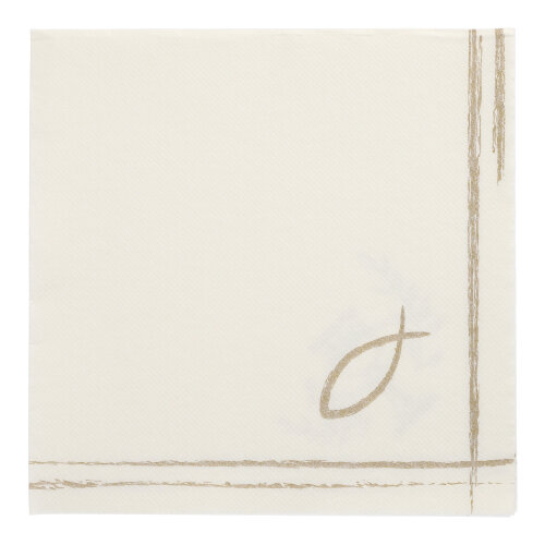 12500 Servietten "ROYAL Collection" 1/4-Falz 40 cm x 40 cm "Communion / Confirmation"