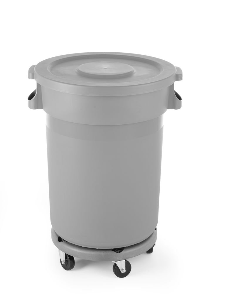 Wagen für Abfalleimer rund, AmerBox, Passend für 691403, ⌀400x(H)165mm