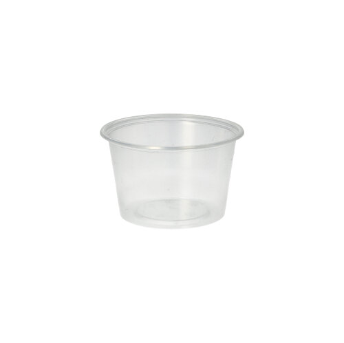 1000 Dressingbecher, PP rund 100 ml Ø 7,1 cm · 4,3 cm transparent 36000 Dressingbecher, PP rund 100 ml Ø 7,1 cm · 4,3 cm transparent