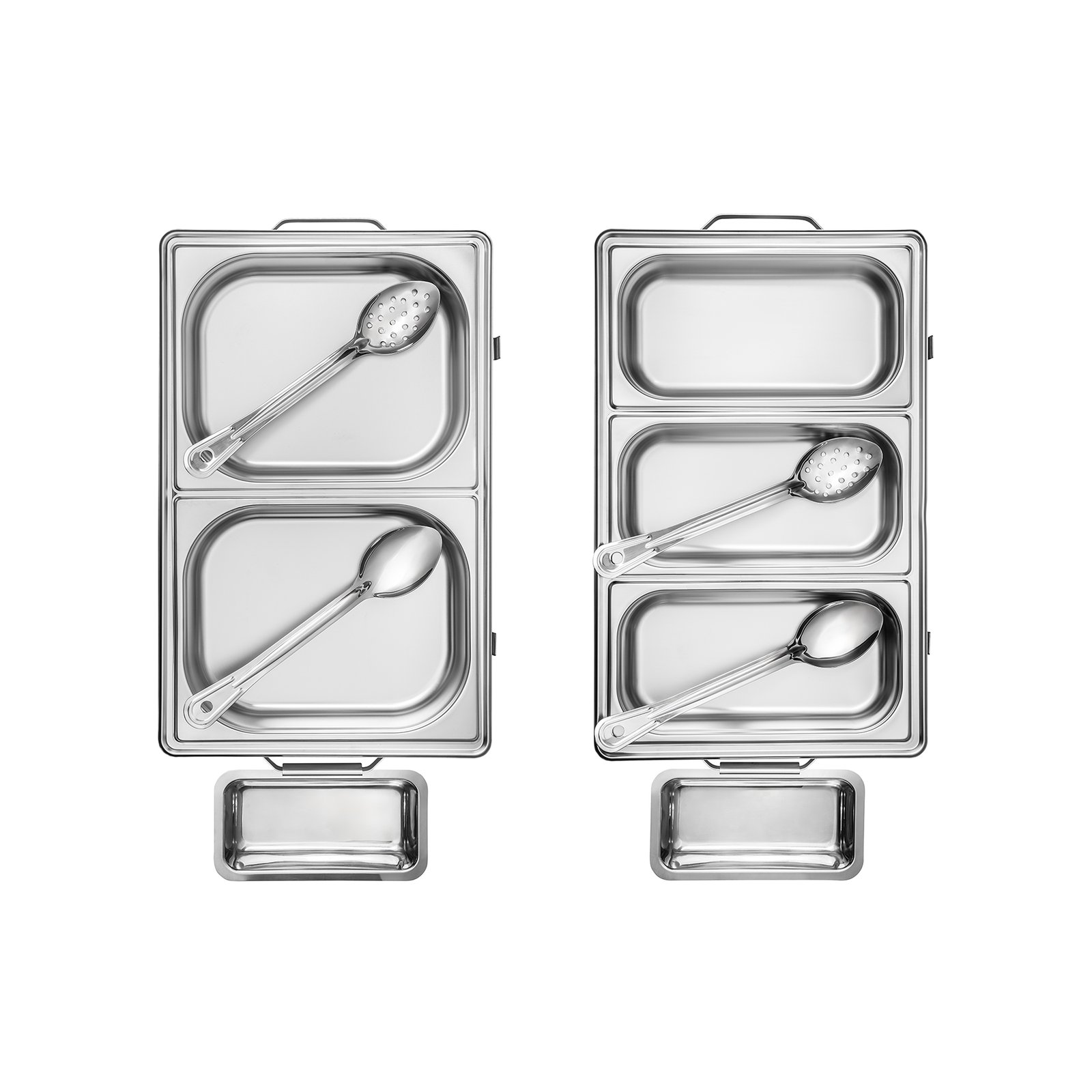 Elektro Chafing Dish 64 x 35 x 26 cm Chafing Dish Set 71 x 49 x 43 cm